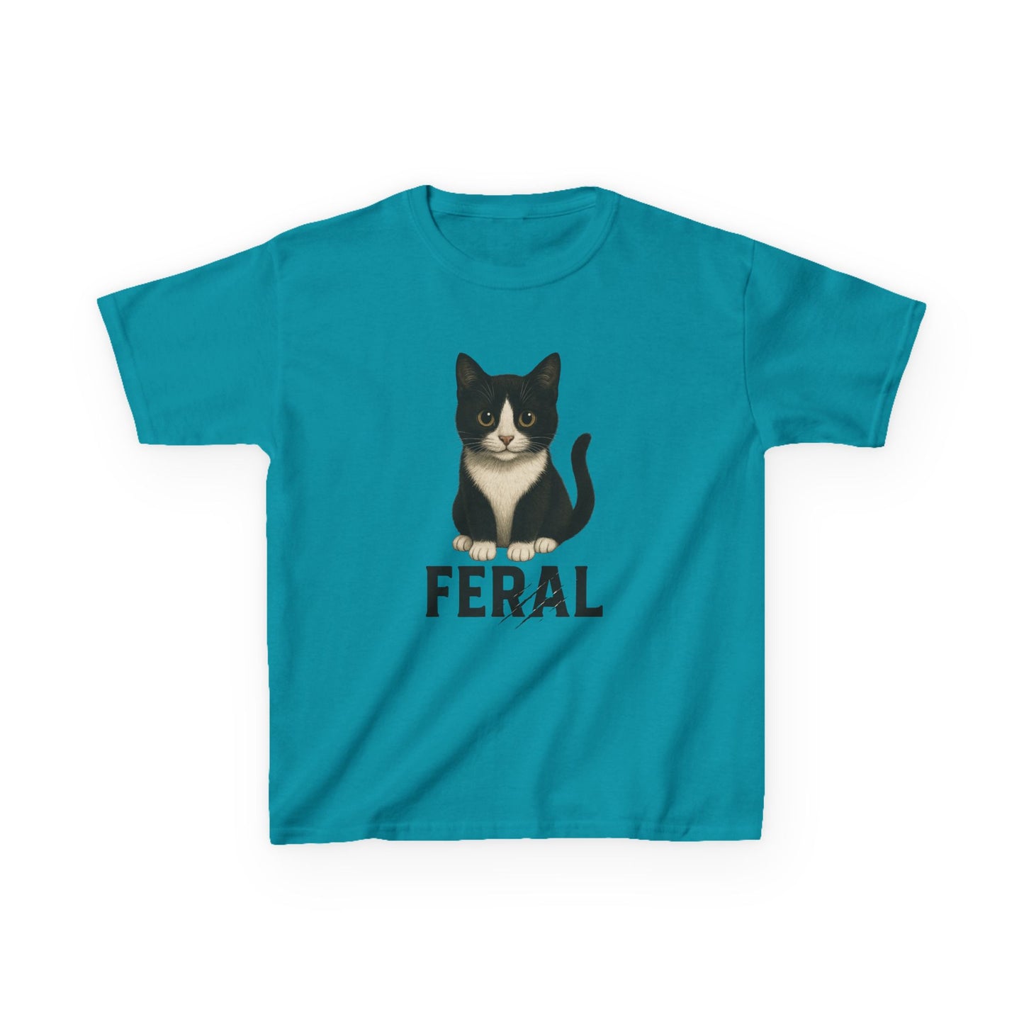 Feral Kitten Kids T-Shirt