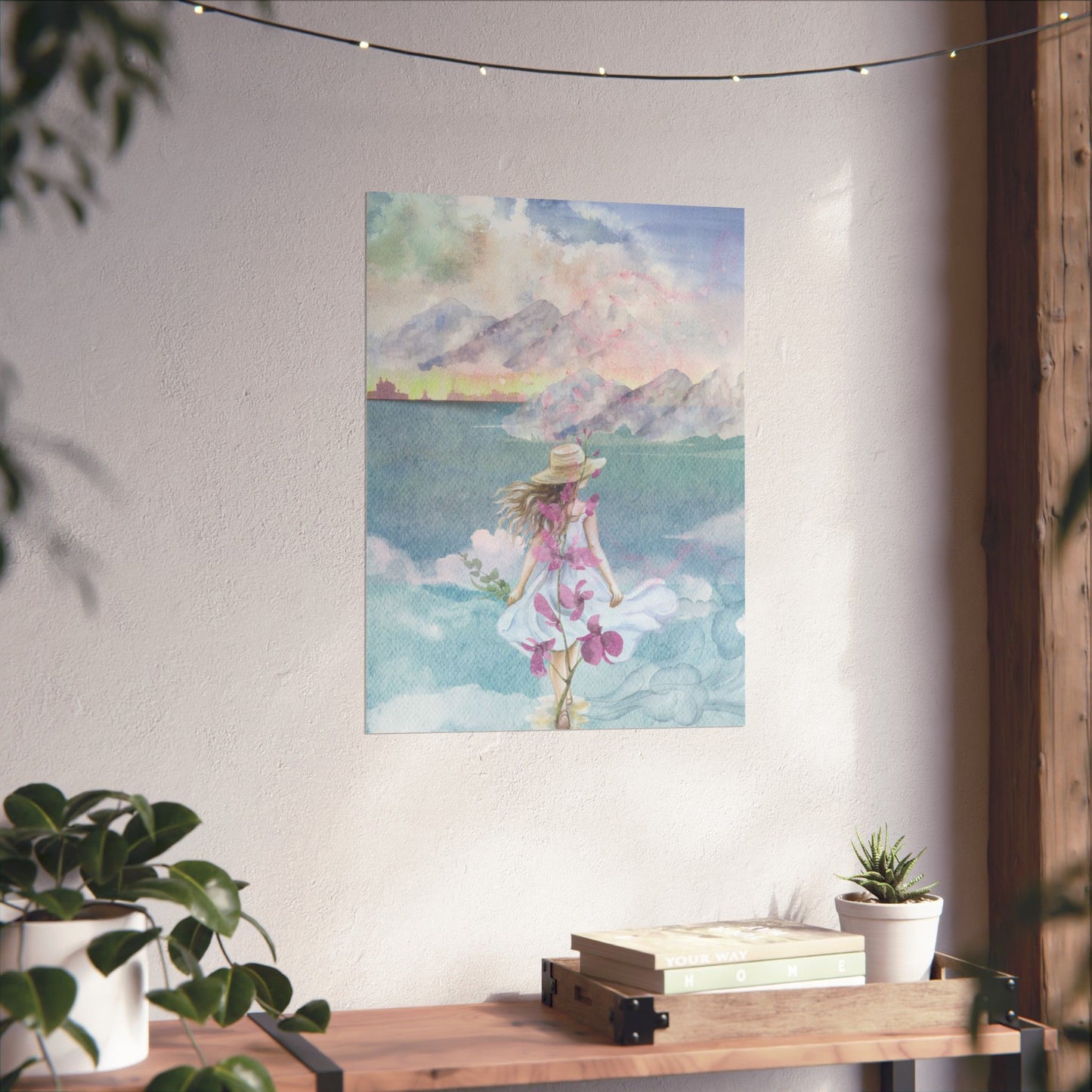 Swift Goodbyes – Watercolor Art Print