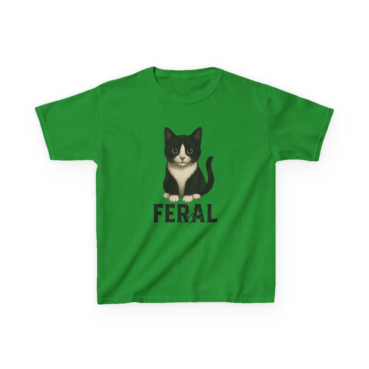 Feral Kitten Kids T-Shirt