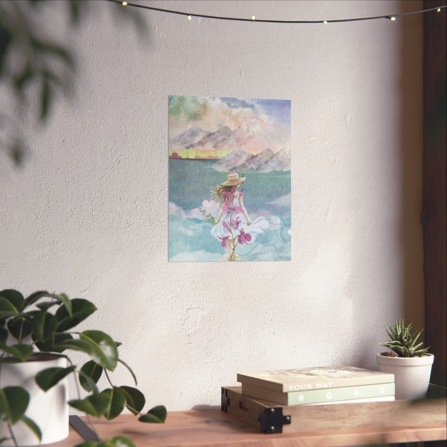Swift Goodbyes – Watercolor Art Print