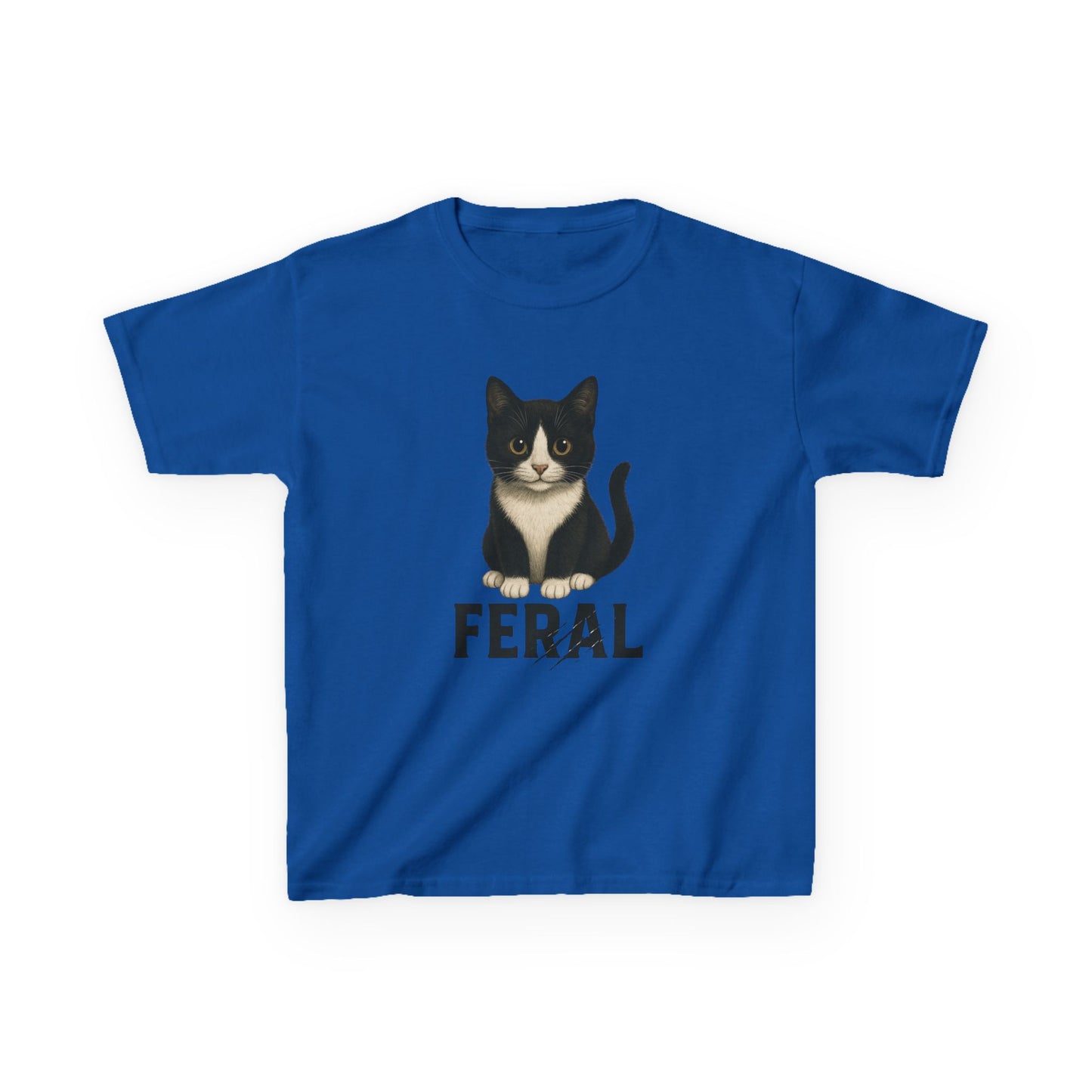 Feral Kitten Kids T-Shirt