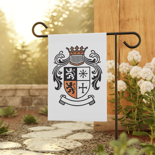 Custom Garden Heraldic Banner – Small Outdoor Flag Add-On