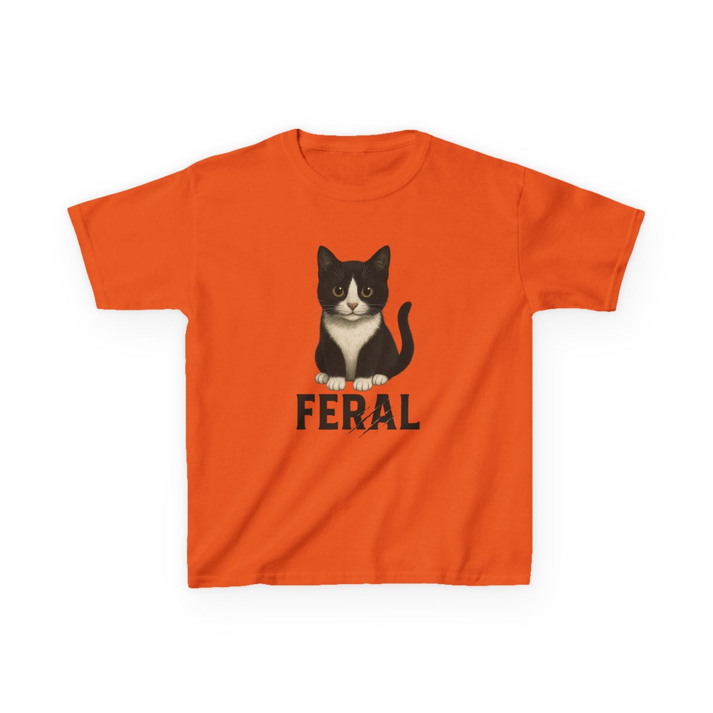 Feral Kitten Kids T-Shirt