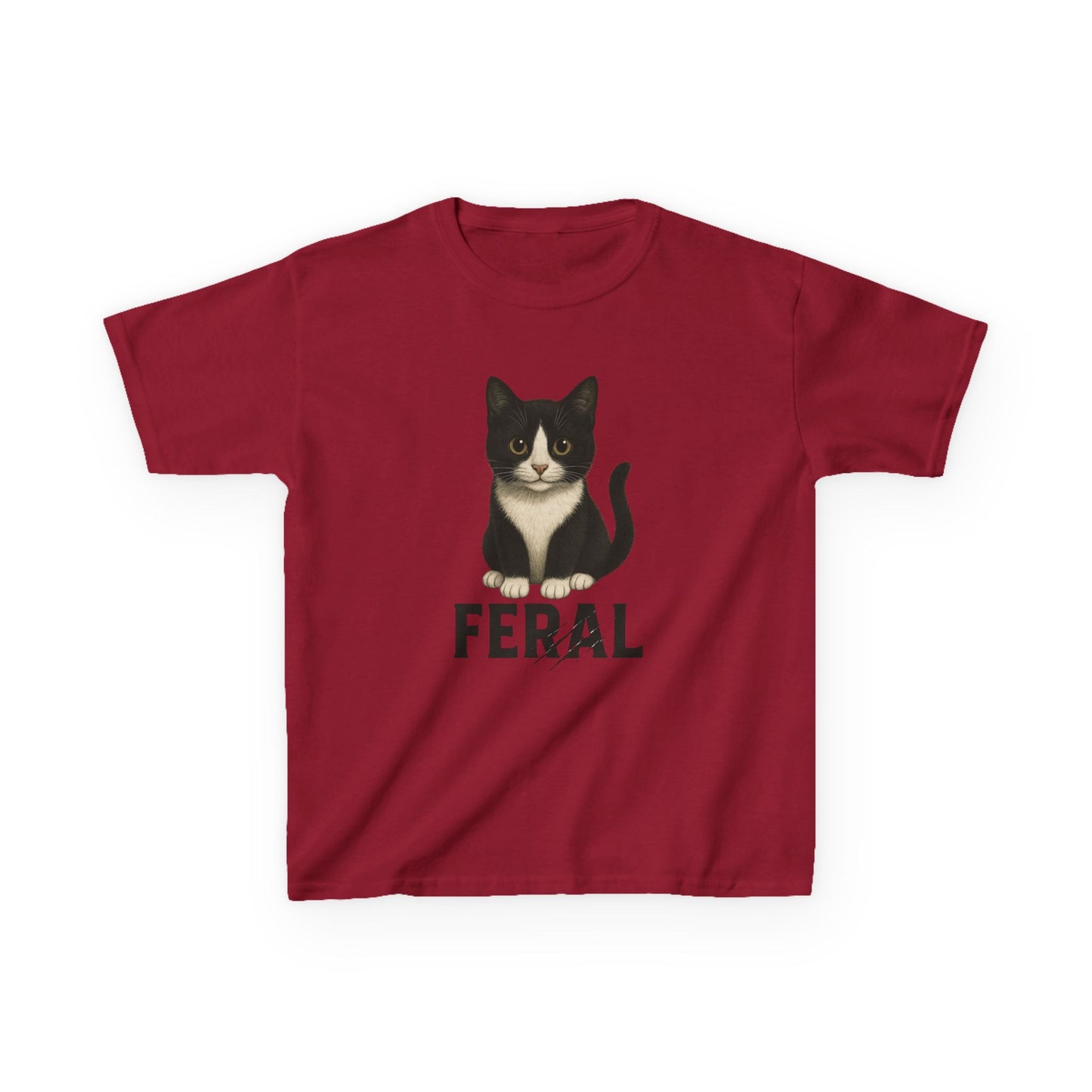 Feral Kitten Kids T-Shirt