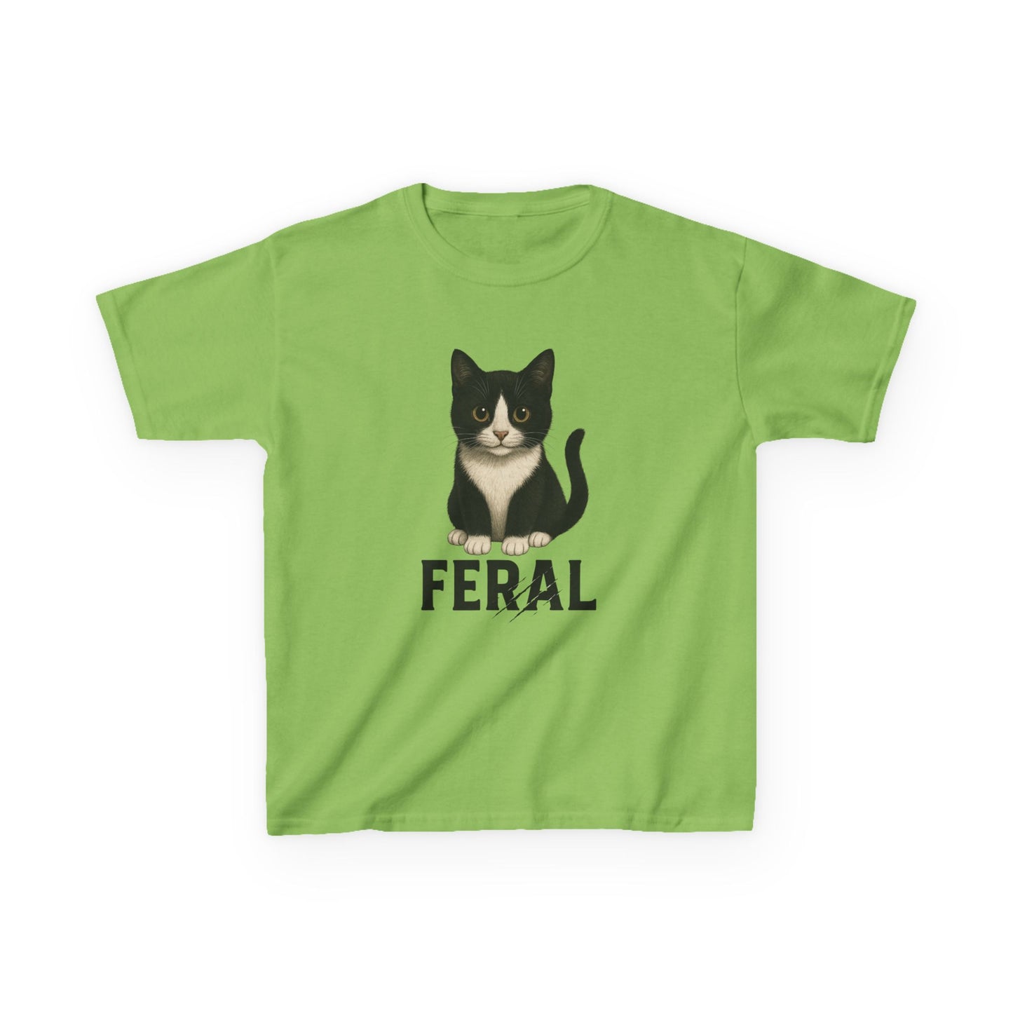 Feral Kitten Kids T-Shirt