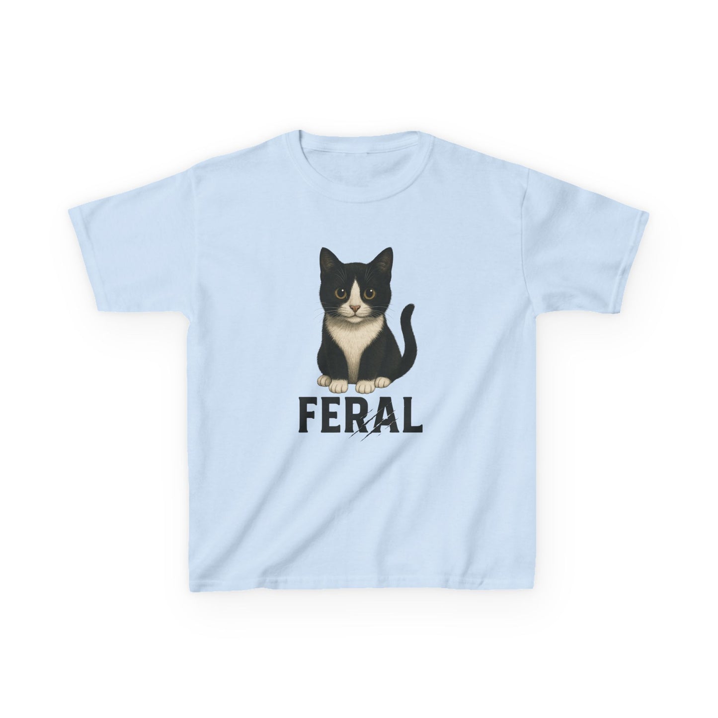 Feral Kitten Kids T-Shirt