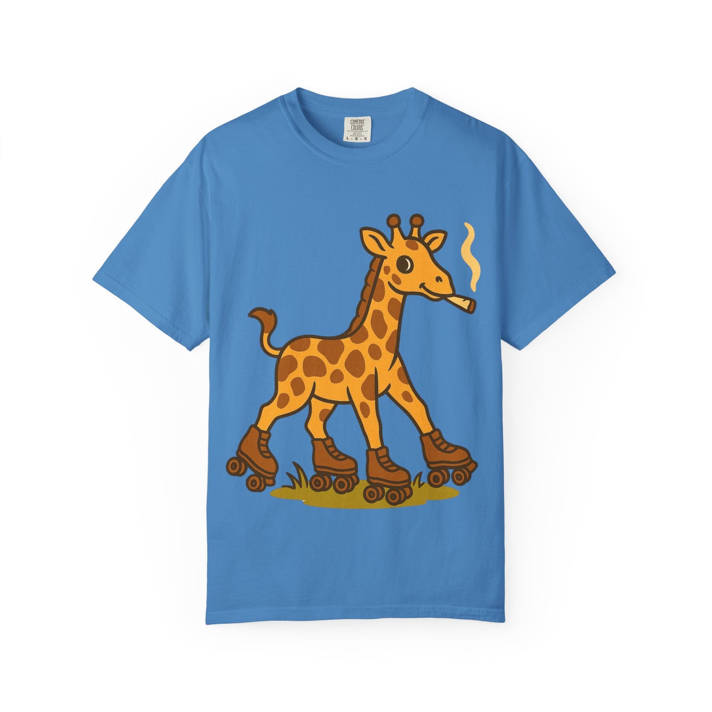 High Rollin' Giraffe T-Shirt – Retro Style