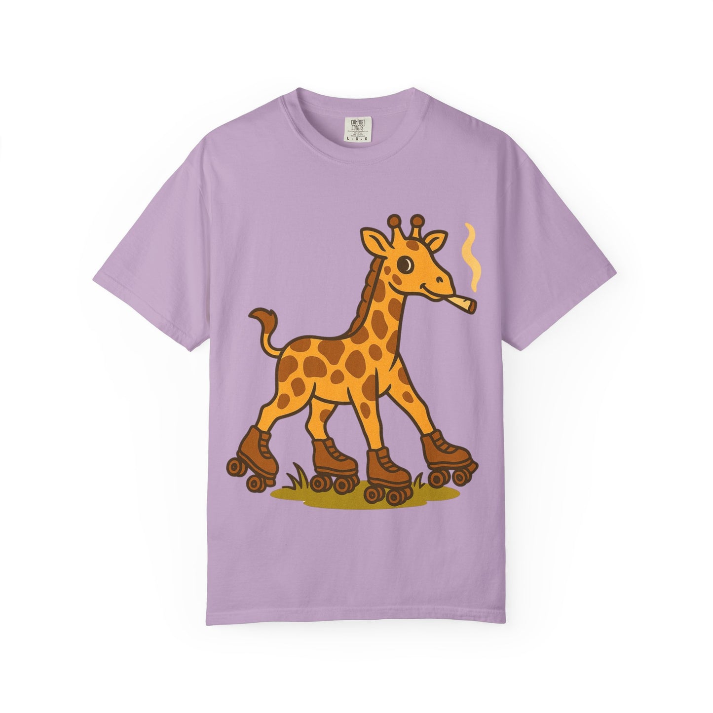 High Rollin' Giraffe T-Shirt – Retro Style
