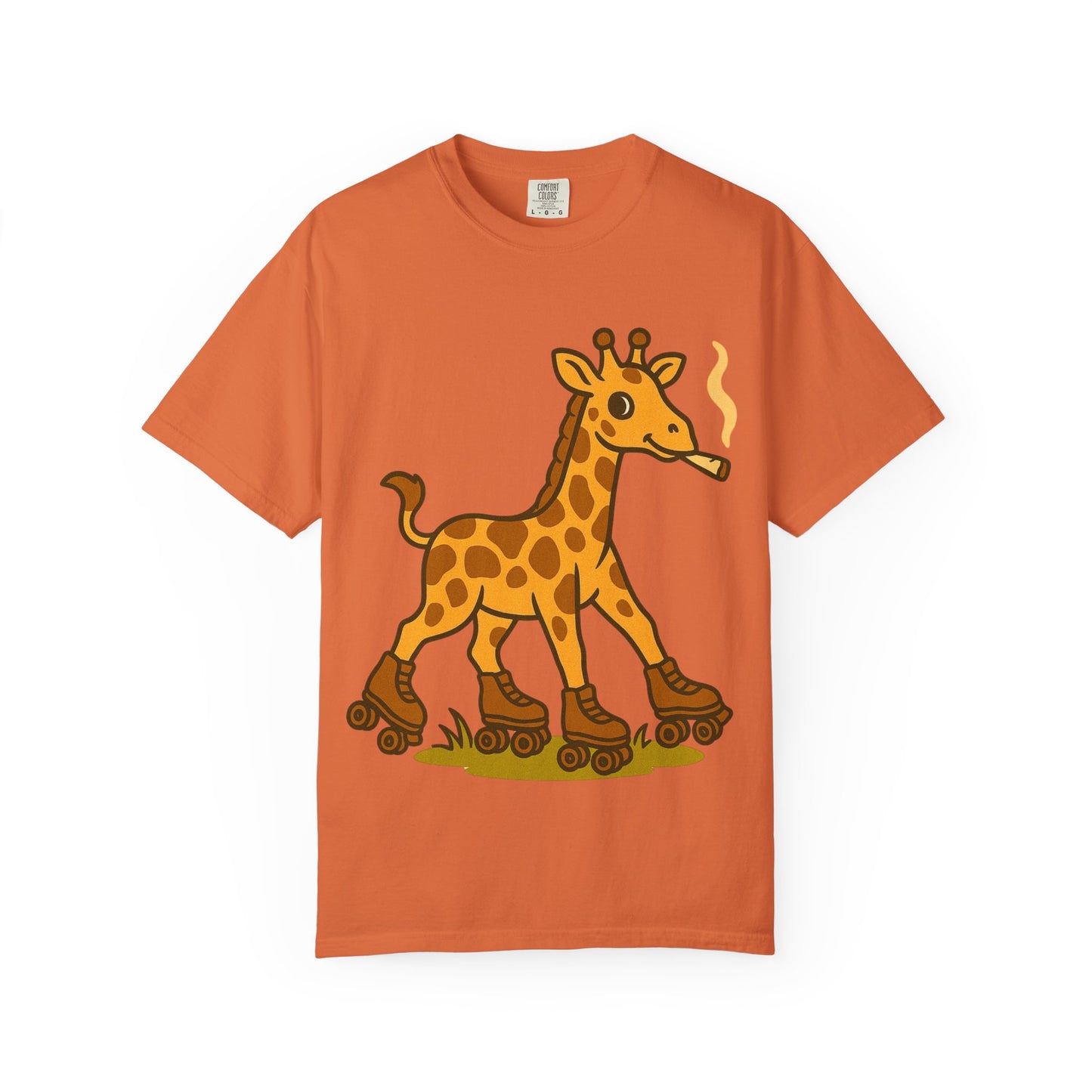 High Rollin' Giraffe T-Shirt – Retro Style