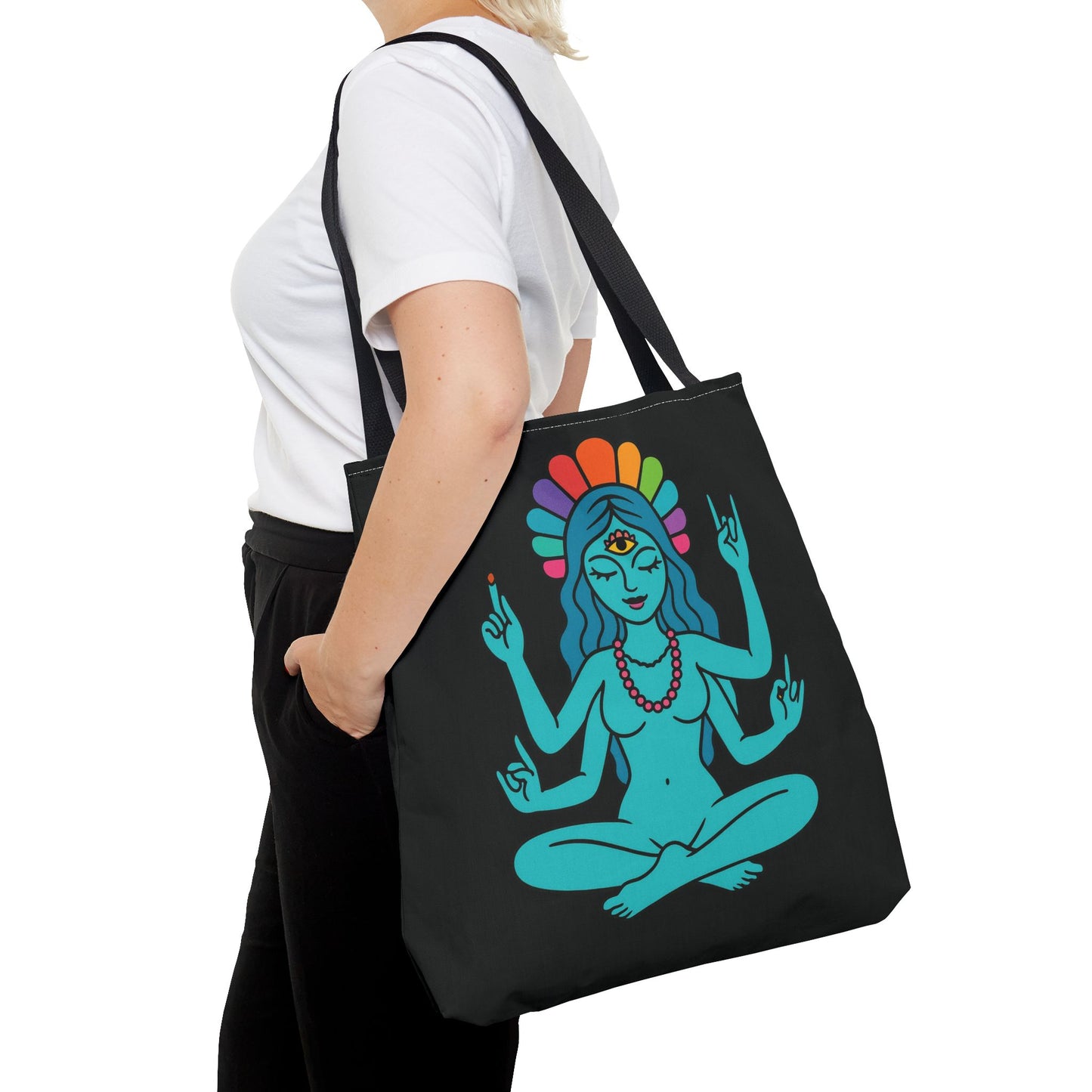 Chakra Goddess Tote Bag