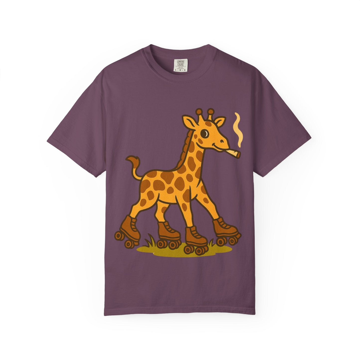 High Rollin' Giraffe T-Shirt – Retro Style
