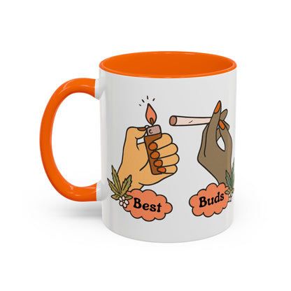 Best Buds Accent Mug – Light Up the Morning