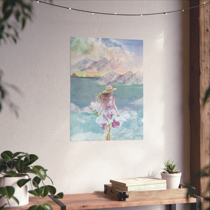 Swift Goodbyes – Watercolor Art Print