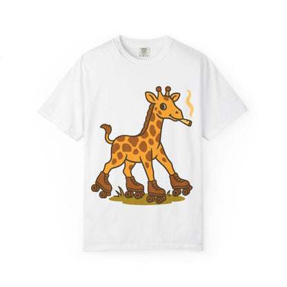 High Rollin' Giraffe T-Shirt – Retro Style