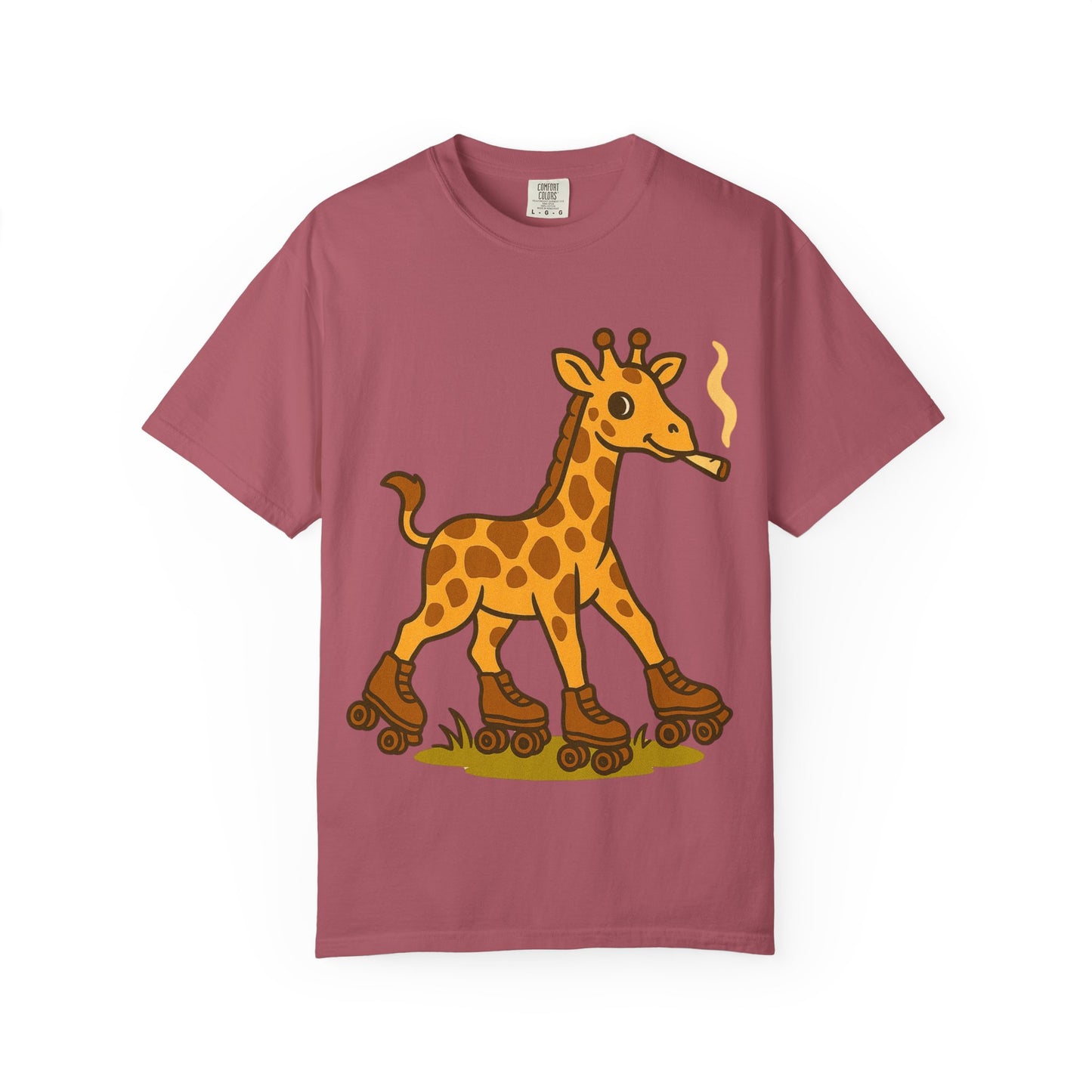 High Rollin' Giraffe T-Shirt – Retro Style