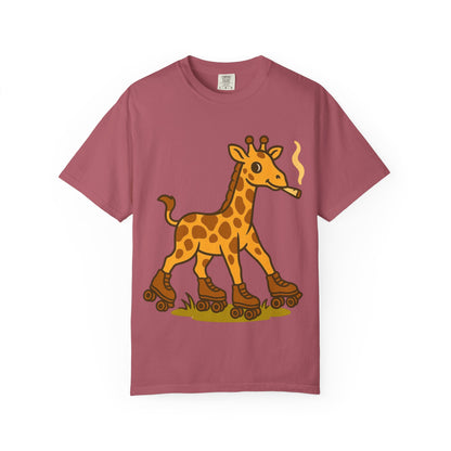 High Rollin' Giraffe T-Shirt – Retro Style