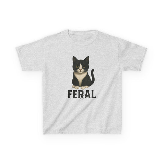 Feral Kitten Kids T-Shirt