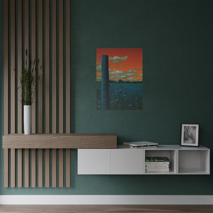 Through the Fence – Country Field Photography Print