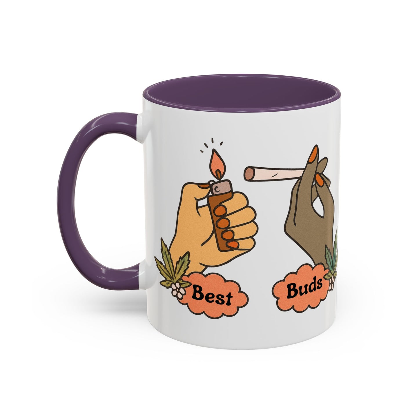 Best Buds Accent Mug – Light Up the Morning