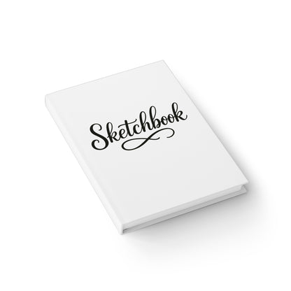 Sketchbook – Blank Journal with Artistic Cover Design