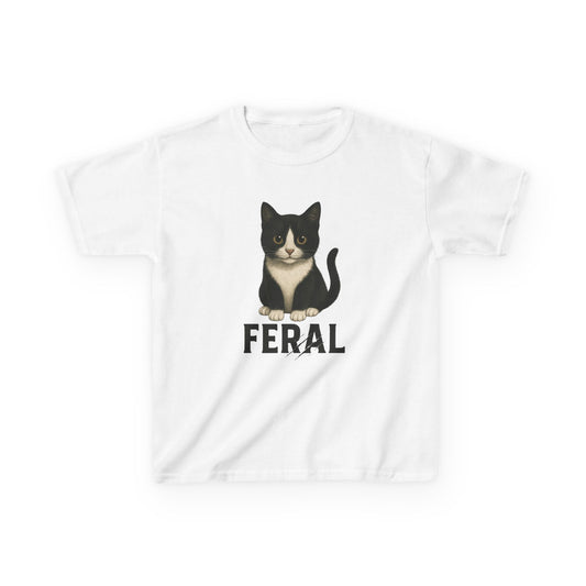 Feral Kitten Kids T-Shirt