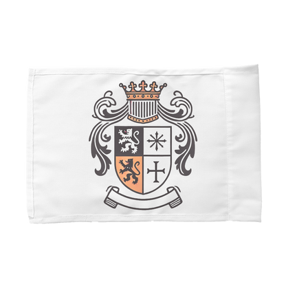 Custom Double-Sided Heraldic Flag – Personalized Coat of Arms or Emblem Display