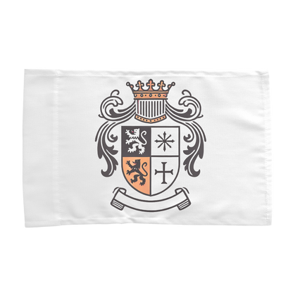 Custom Double-Sided Heraldic Flag – Personalized Coat of Arms or Emblem Display