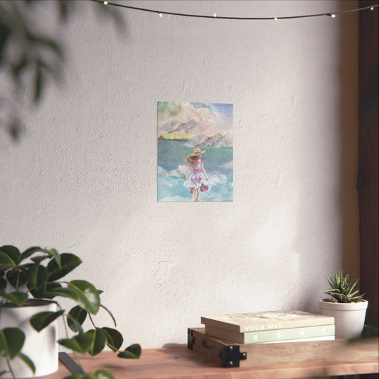 Swift Goodbyes – Watercolor Art Print