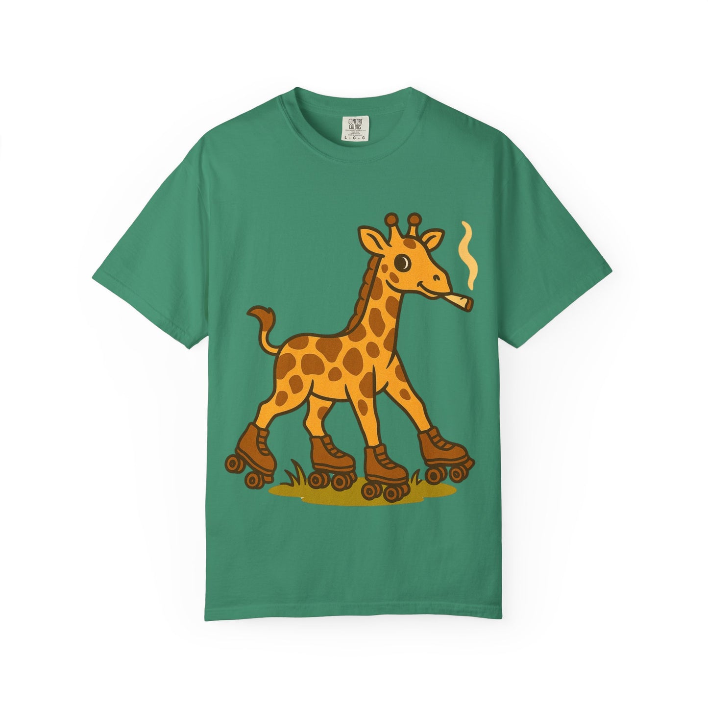 High Rollin' Giraffe T-Shirt – Retro Style