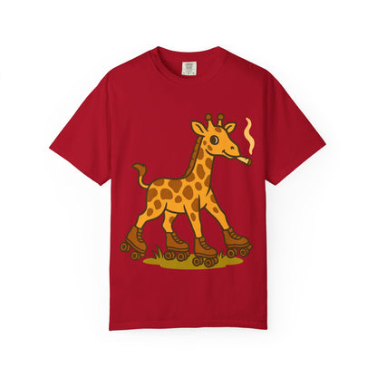 High Rollin' Giraffe T-Shirt – Retro Style