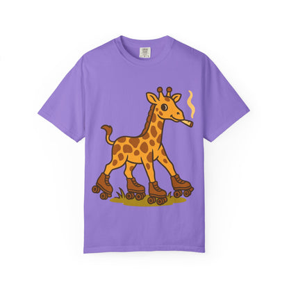 High Rollin' Giraffe T-Shirt – Retro Style