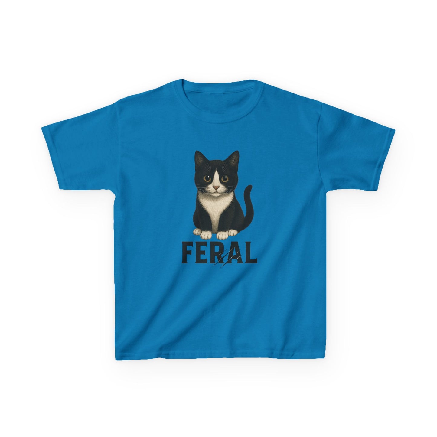 Feral Kitten Kids T-Shirt