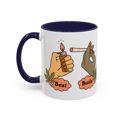 Best Buds Accent Mug – Light Up the Morning