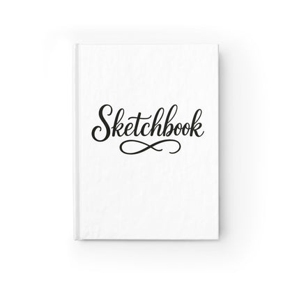 Sketchbook – Blank Journal with Artistic Cover Design