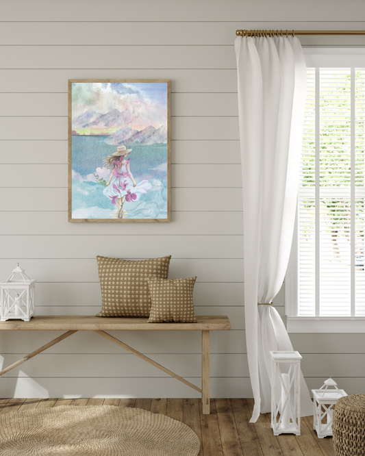 Swift Goodbyes – Watercolor Art Print