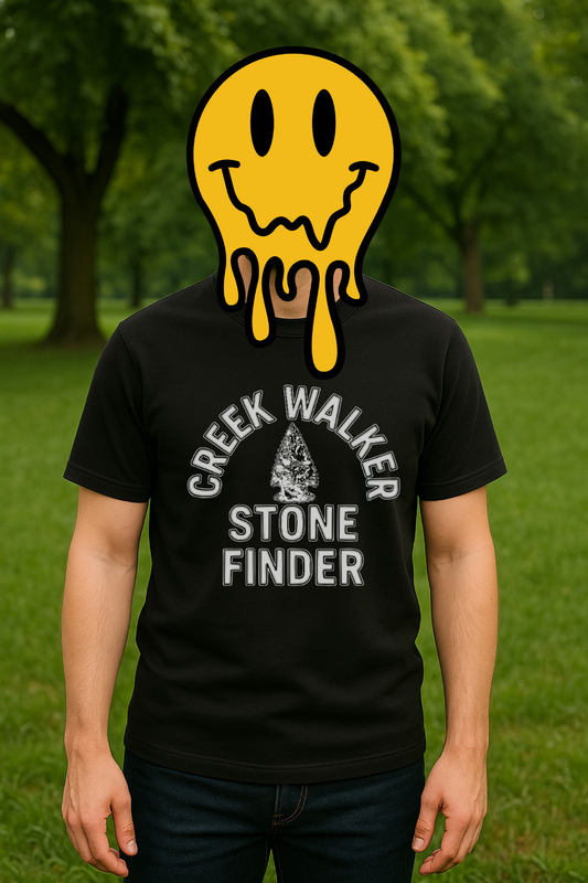 Creek Walker Stone Finder - Arrowhead T-Shirt